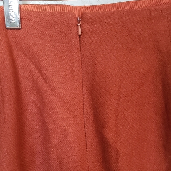 Madewell Museum Patch pocket mini skirt wool size 12 New - Picture 5 of 10
